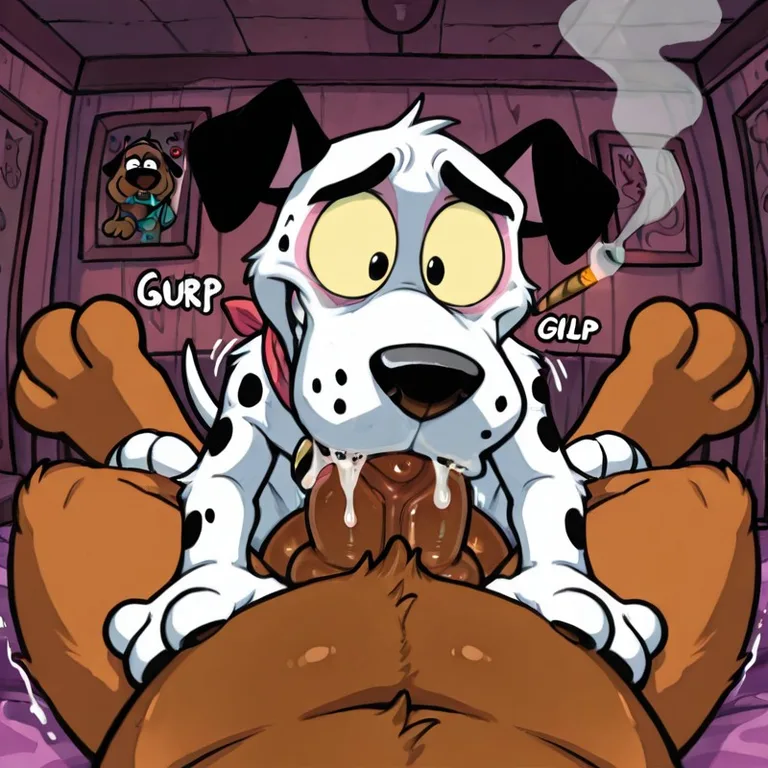Courage the Cowardly Dog: Stoned Vore Encounter Gangbang