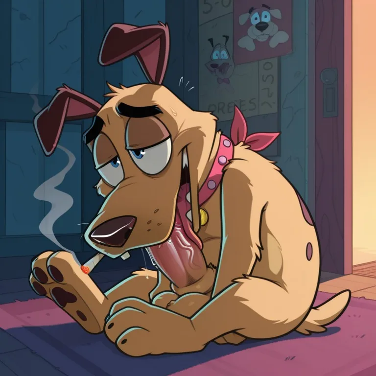 Courage the Cowardly Dog Stoner Character Solo