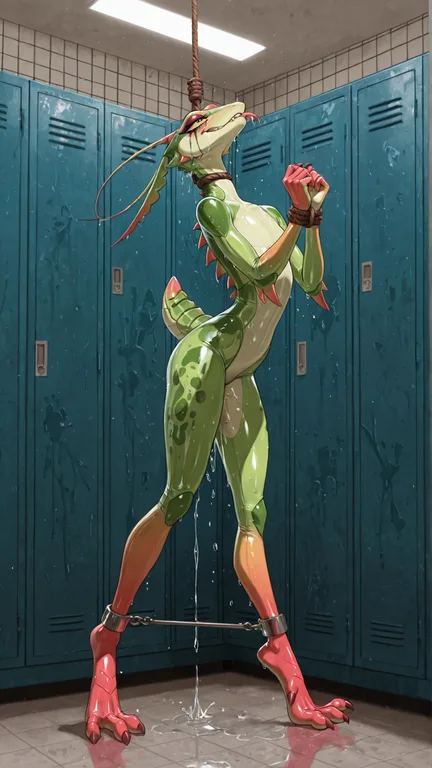 Mantis Raptor Hybrid in Distress