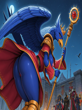 Lord of Change in Labyrinthine Library