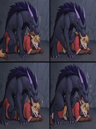 Mysterious Dragon and Fox Encounter