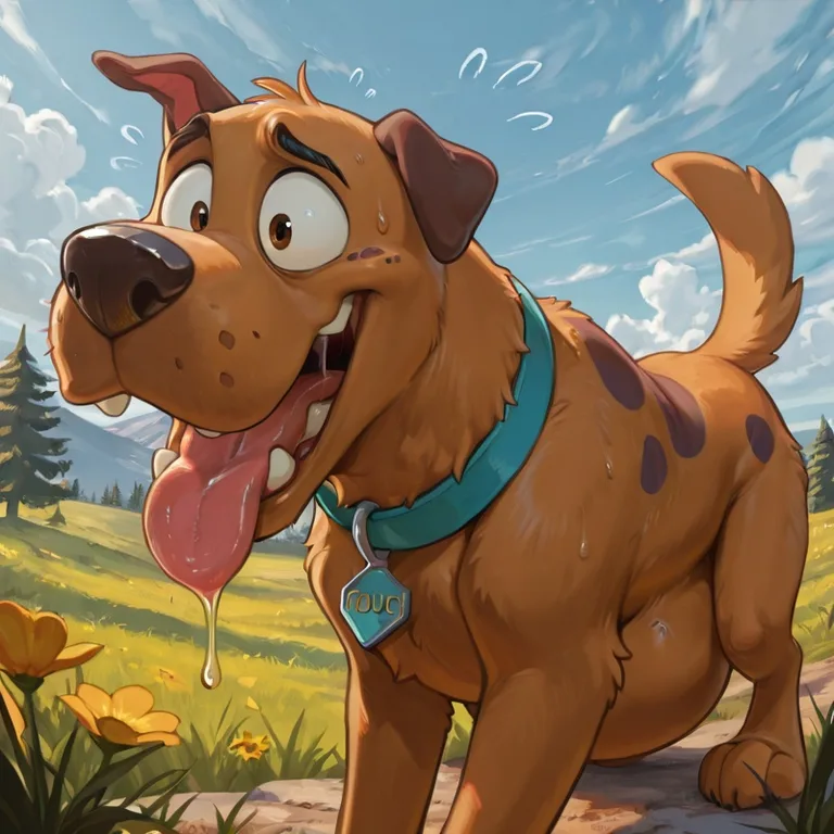 Scooby-Doo and Courage in Mysterious Adventure