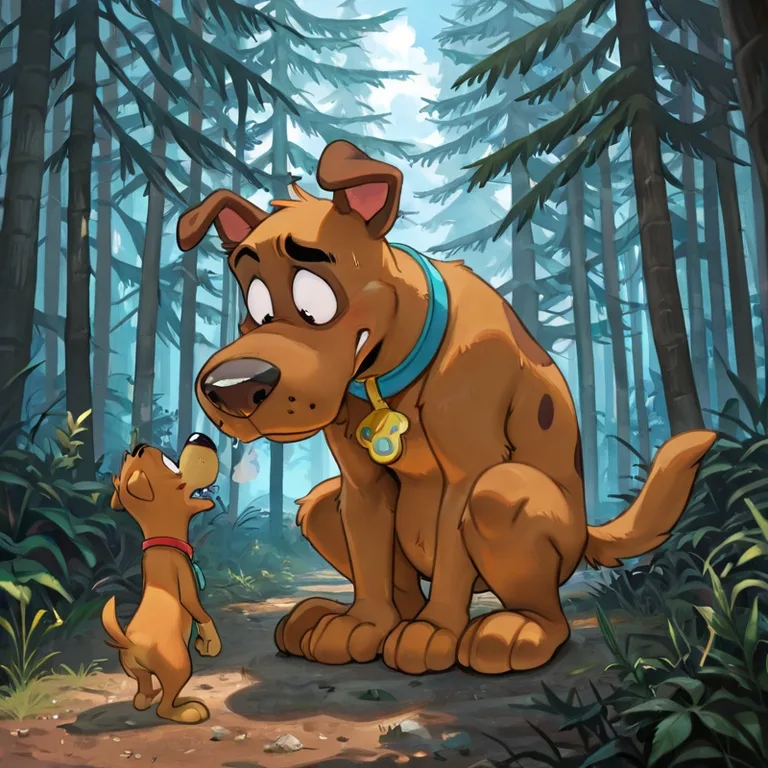 Courage the Cowardly Dog Stoned with Scooby Doo
