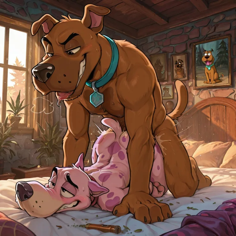 Courage the Cowardly Dog and Scooby-Doo