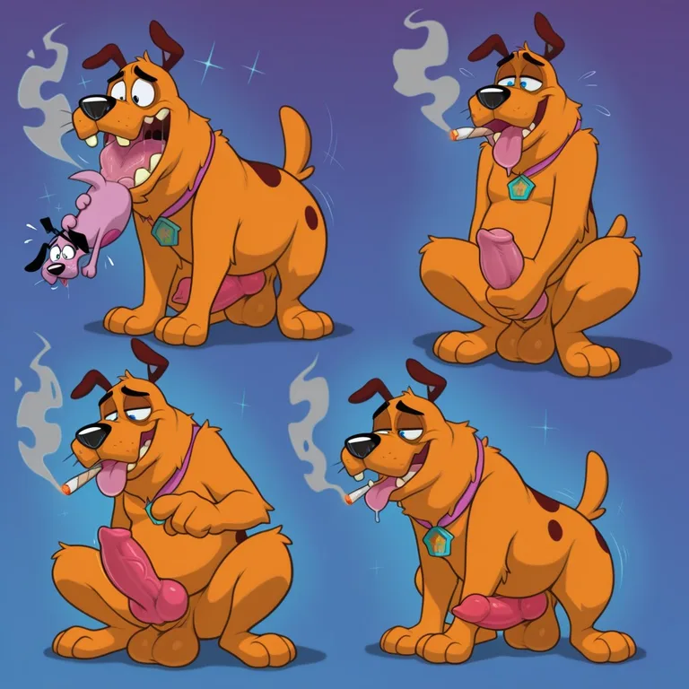 Courage the Cowardly Dog Stoner Session