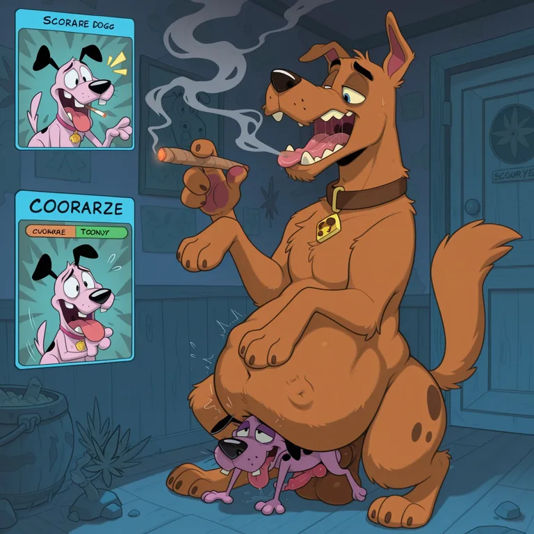 Courage the Cowardly Dog Stoner Moment