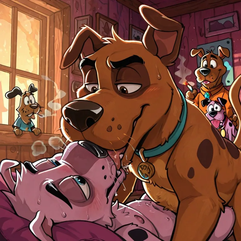 Courage the Cowardly Dog: Seductive Stoner Moment