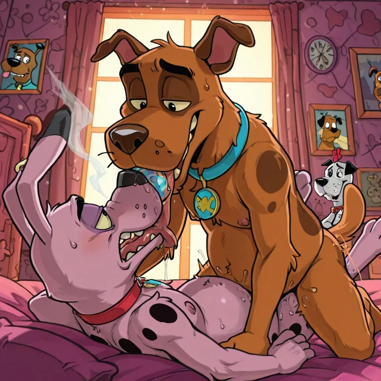 Courage the Cowardly Dog Furry Art