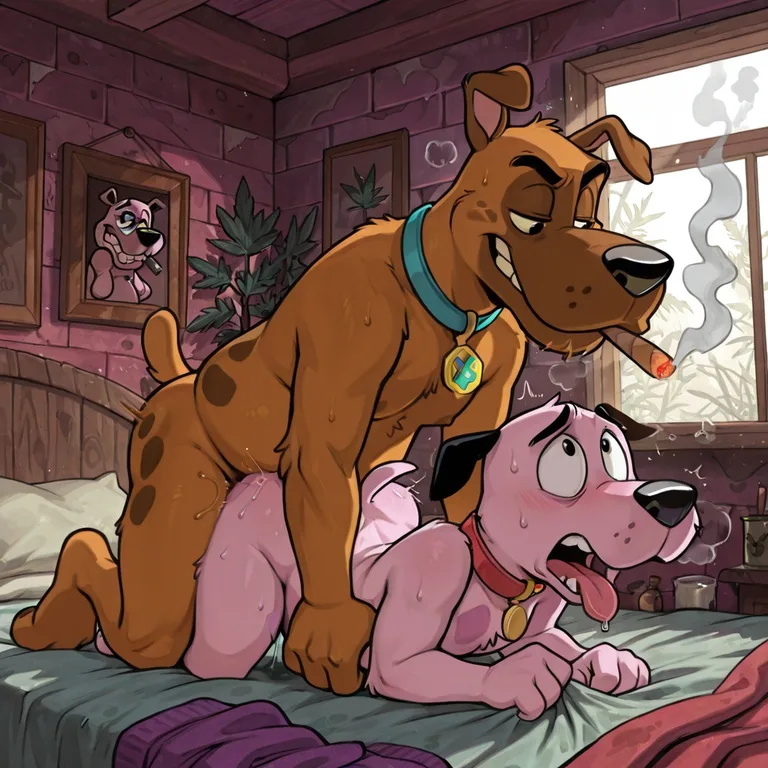 Courage the Cowardly Dog Nude Stoner Scene