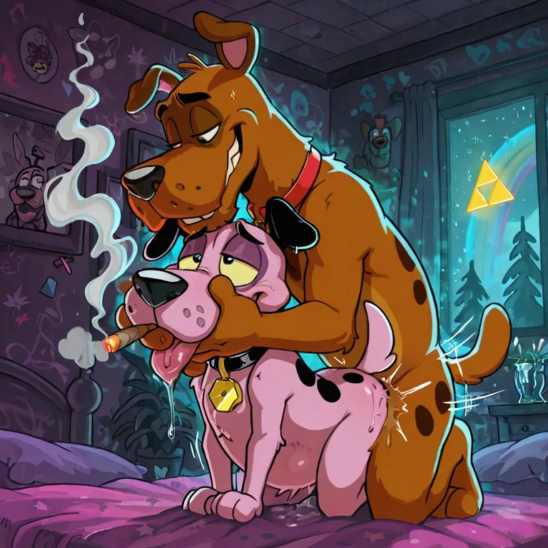 Courage the Cowardly Dog Stoner Romance