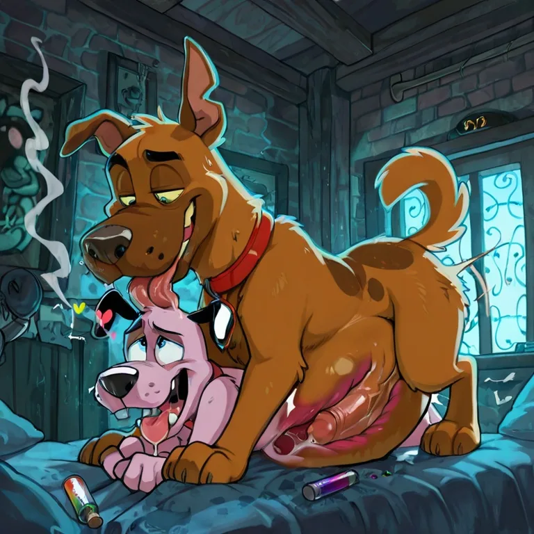 Courage the Cowardly Dog Vore Gangbang