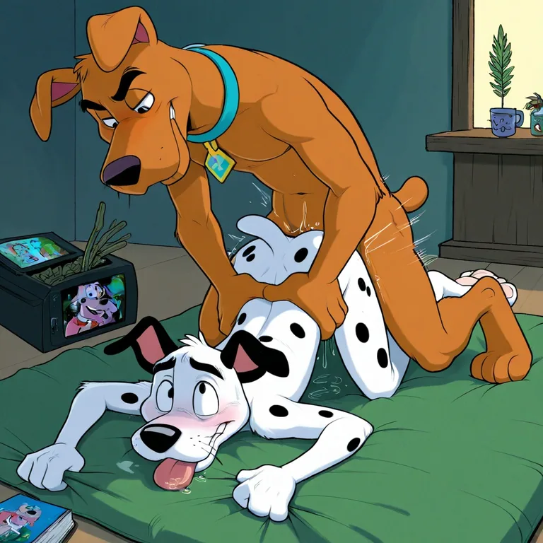 Courage the Cowardly Dog and Scooby Doo Adventure