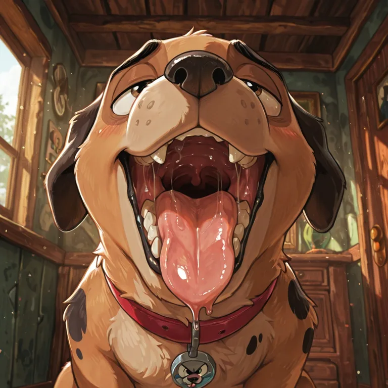 Courage the Cowardly Dog Swallowing Viewer