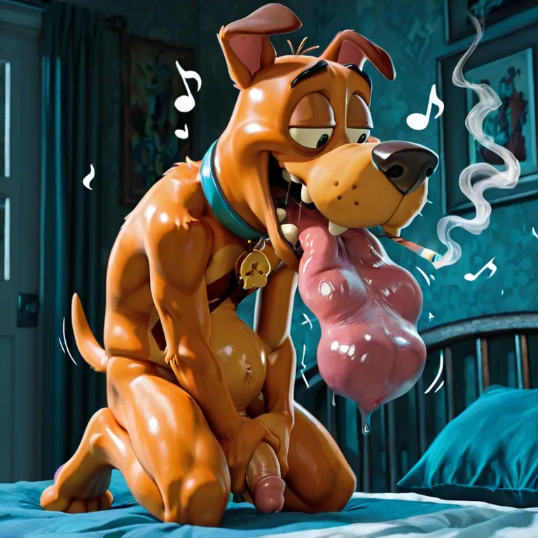 Courage the Cowardly Dog Stoner Adventure Swallowing