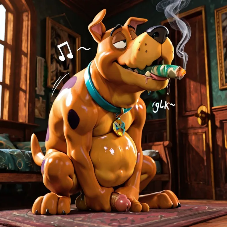 Realistic, 3d, Male, Toony, Courage The Cowardly Dog, Scooby Doo