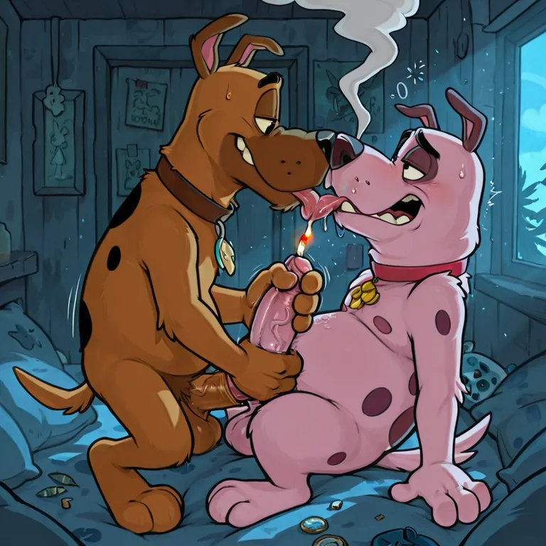 Courage the Cowardly Dog: Stoner Adventure Sexy Vorny