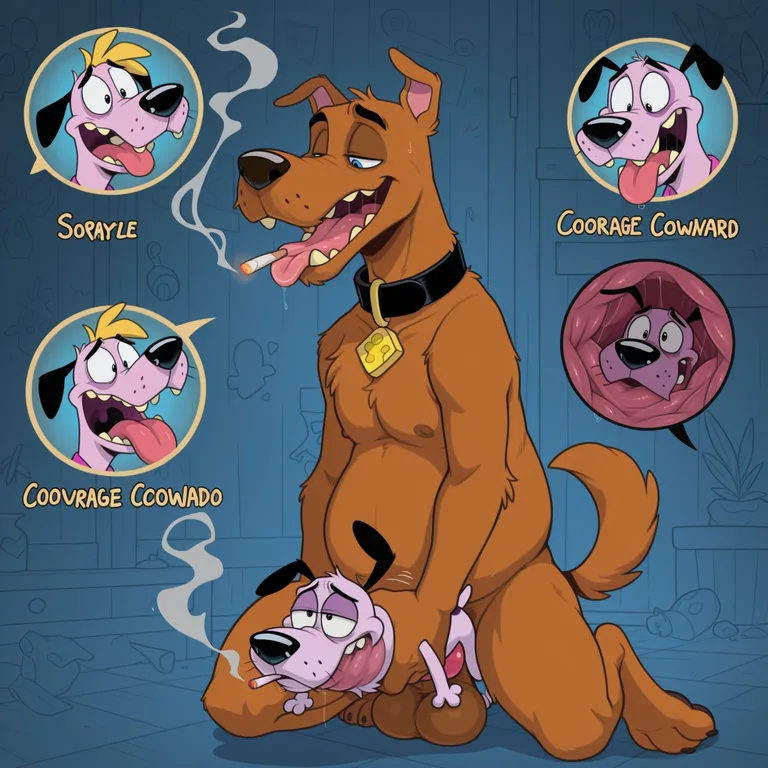 Courage the Cowardly Dog Stoner Moment