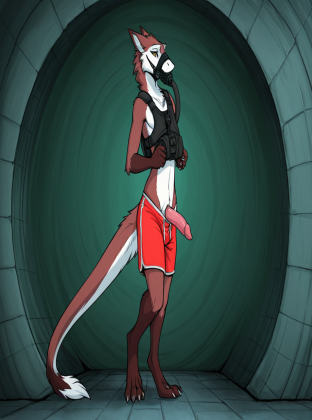 Mysterious Sergal in Underwater Cavern