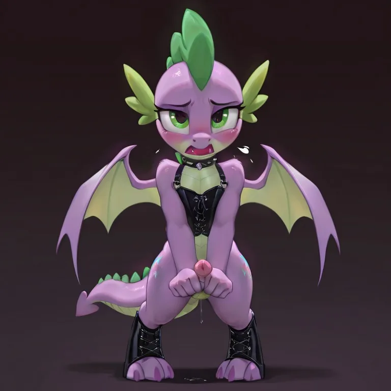Spike the Goth Dragon