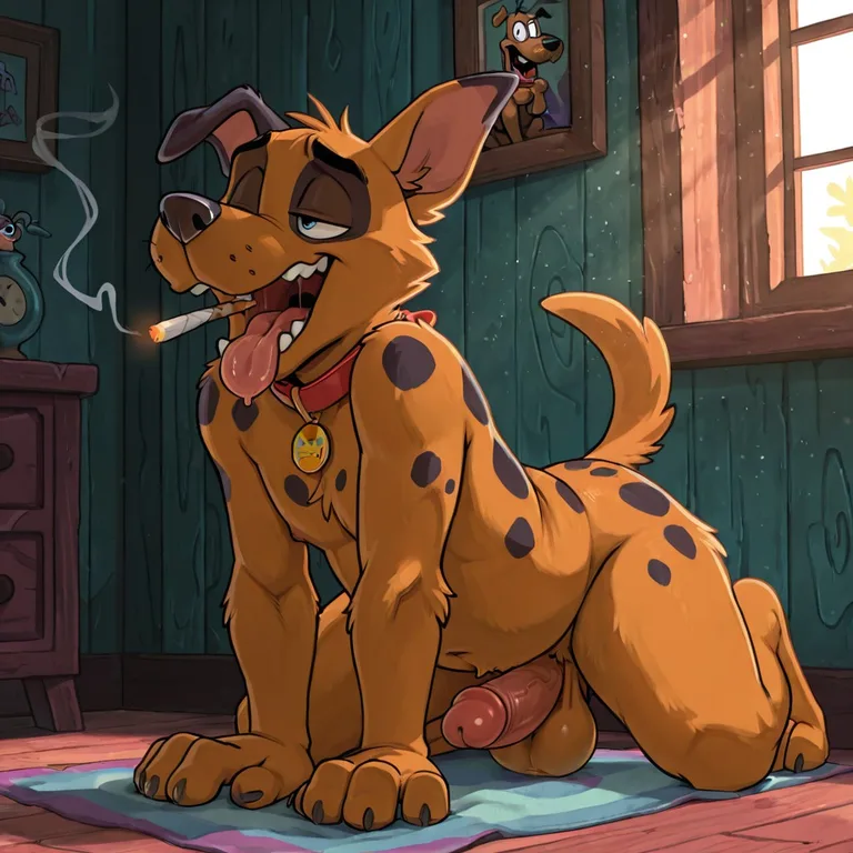 Courage the Cowardly Dog: Chilling at Home