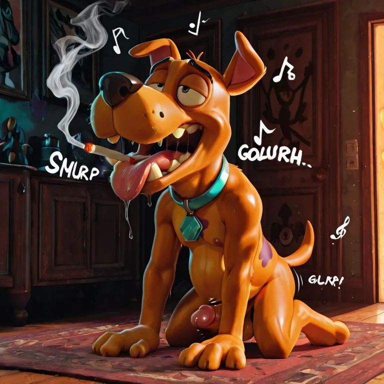 Courage the Cowardly Dog Stoner Adventure Swallowing Sound Effect