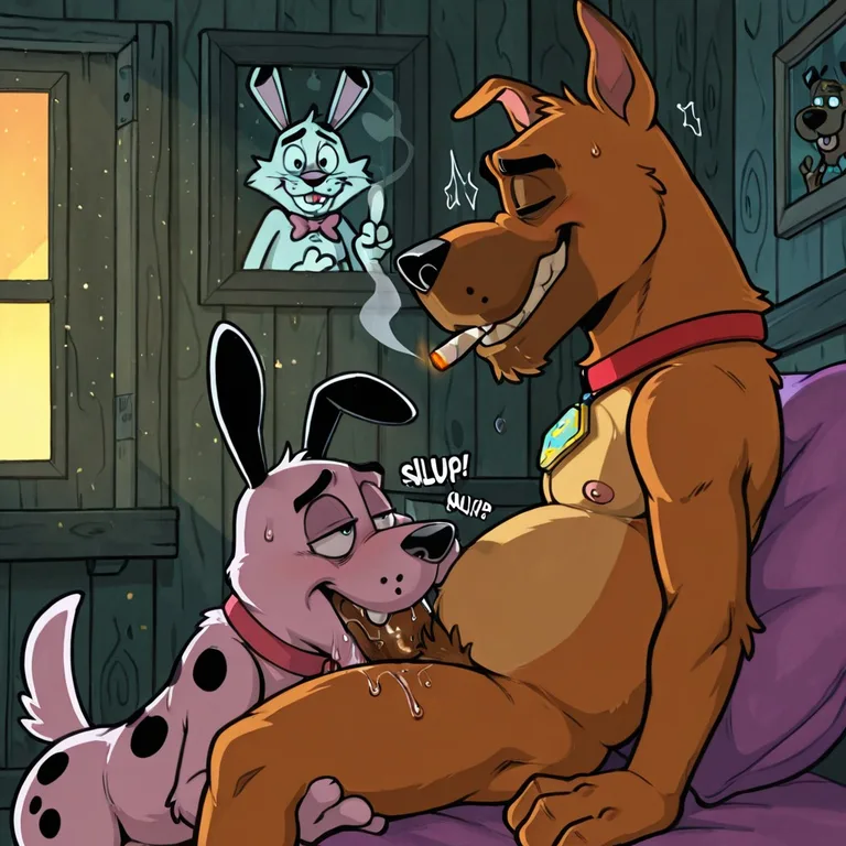 Courage the Cowardly Dog Anthro Art