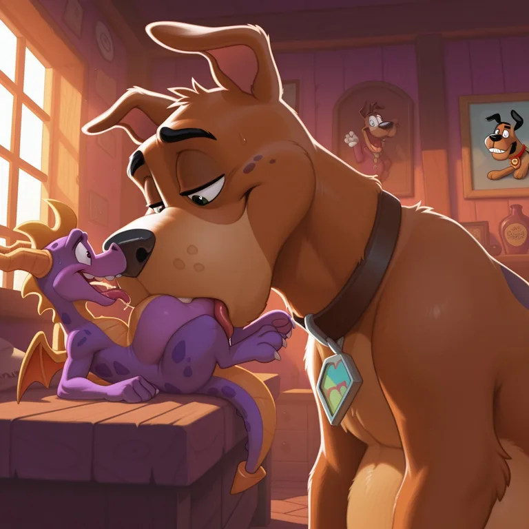 Courage the Cowardly Dog and Spyro the Dragon Adventure