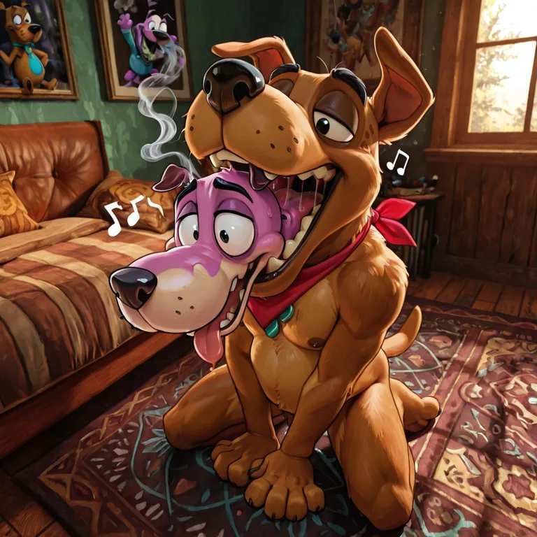 Courage the Cowardly Dog Stoner Scene