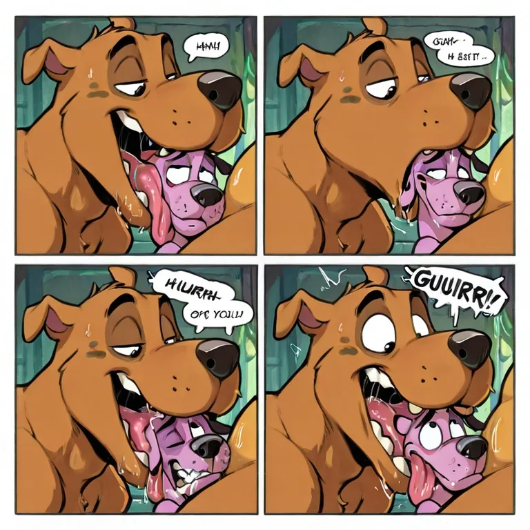 Male Courage the Cowardly Dog