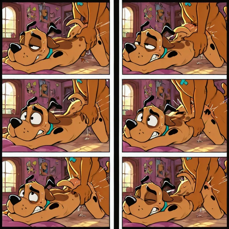 Courage the Cowardly Dog and Scooby-Doo Adventure