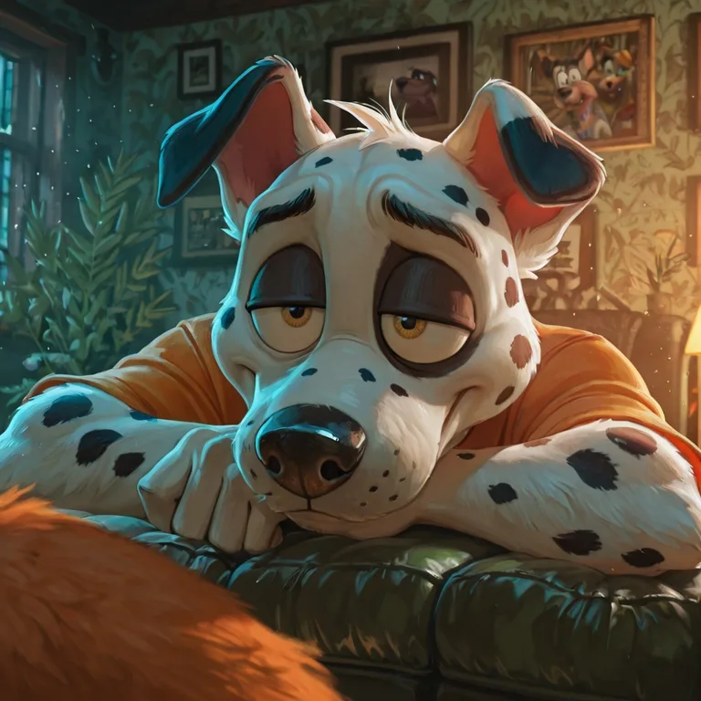 Courage the Cowardly Dog Furry Art