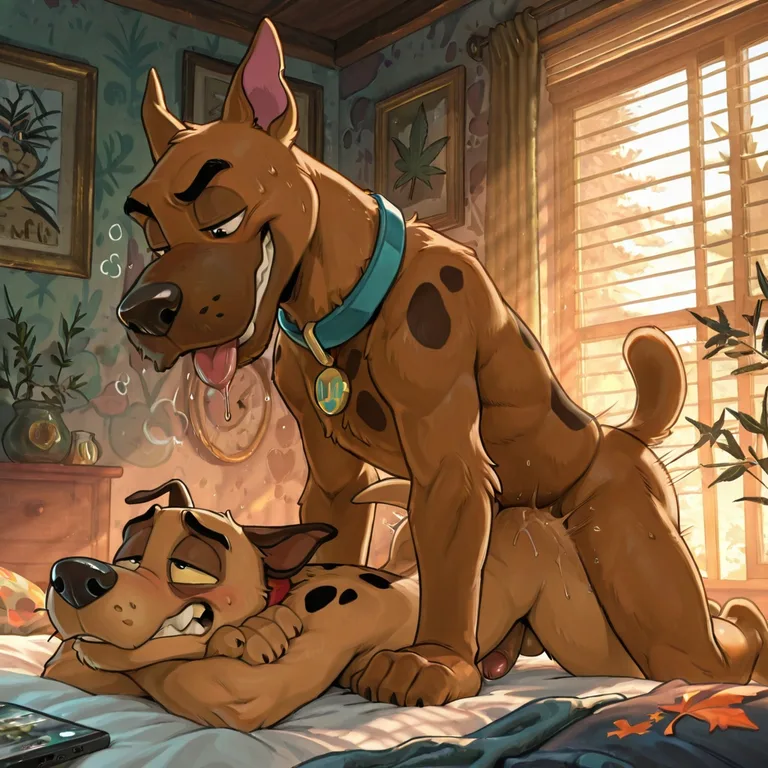 Courage the Cowardly Dog and Scooby Doo Adventure