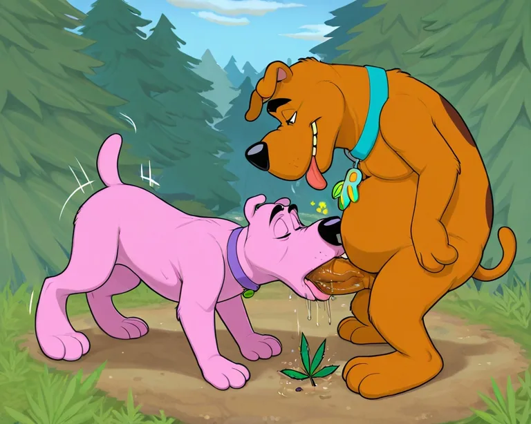 Courage the Cowardly Dog and Brian Griffin
