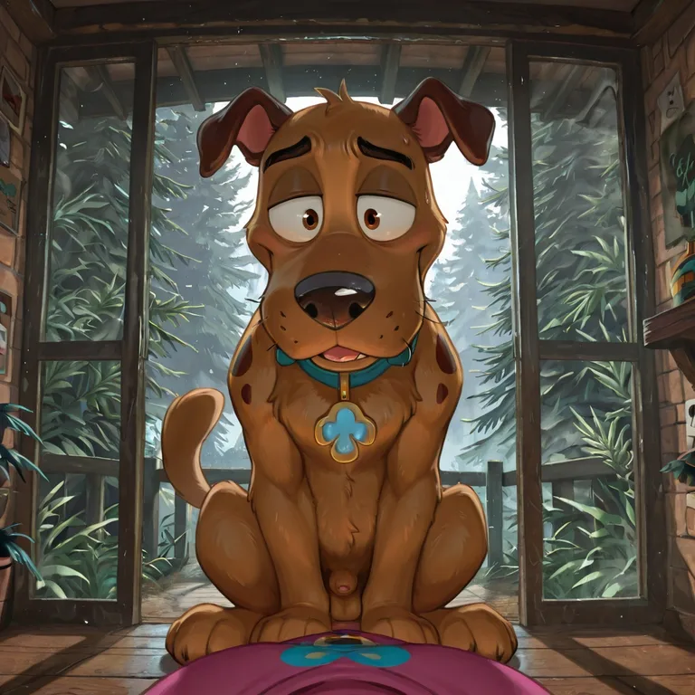 Courage the Cowardly Dog and Scooby Doo Adventure