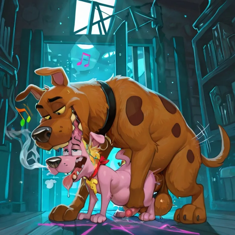 Courage the Cowardly Dog's Musical Vore Adventure