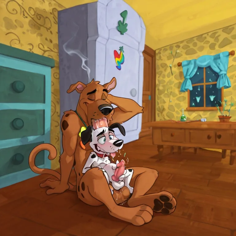 Courage the Cowardly Dog Orgy Scene