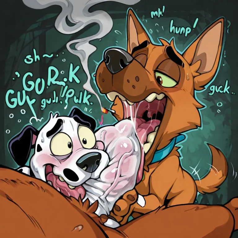 Courage the Cowardly Dog in Surreal Adventure