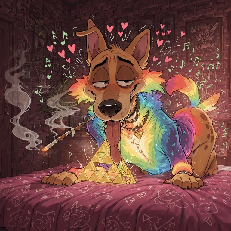 Courage the Cowardly Dog: Trippy Stoner Canine