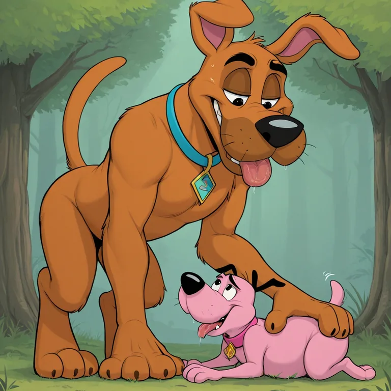 Courage the Cowardly Dog in Oral Vore Scene Male Courage_the_cowardly_dog