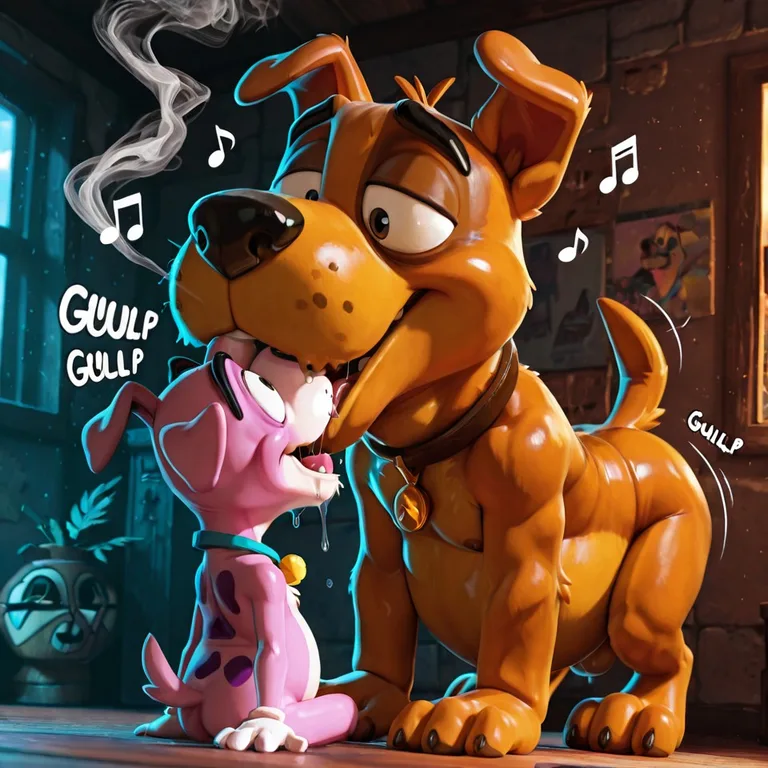 Courage the Cowardly Dog Stoner Scene