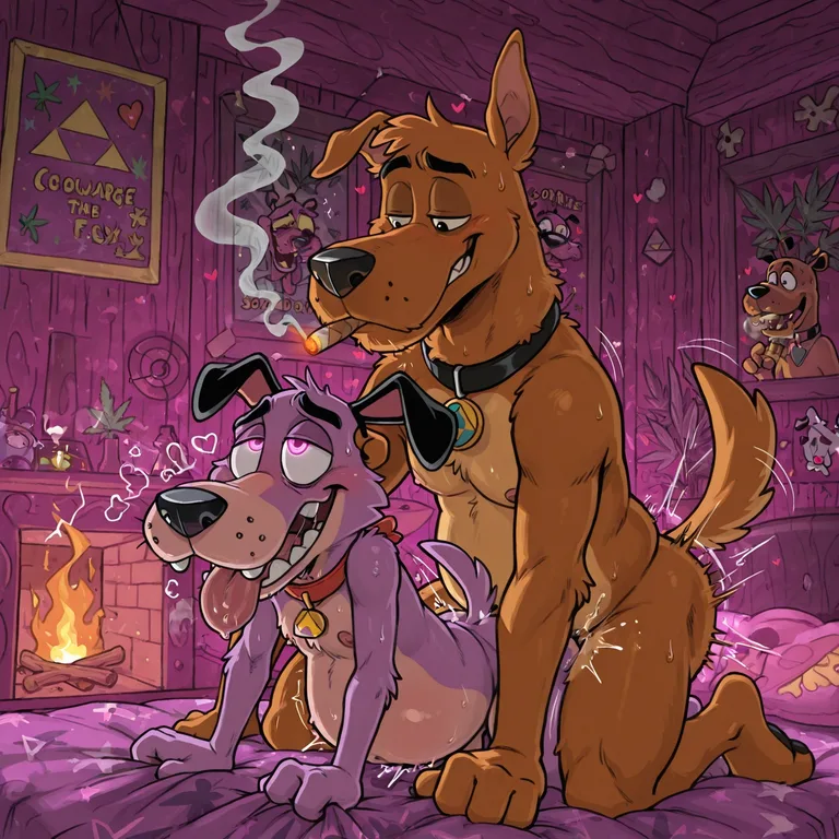 Courage the Cowardly Dog's Romantic Stoner Adventure