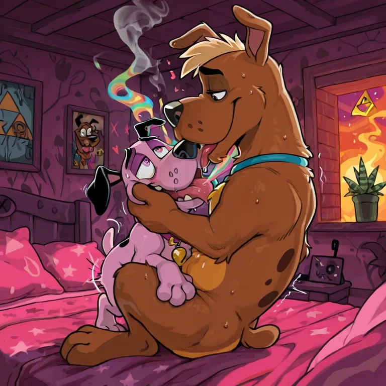 Courage the Cowardly Dog Stoner Dragon Encounter