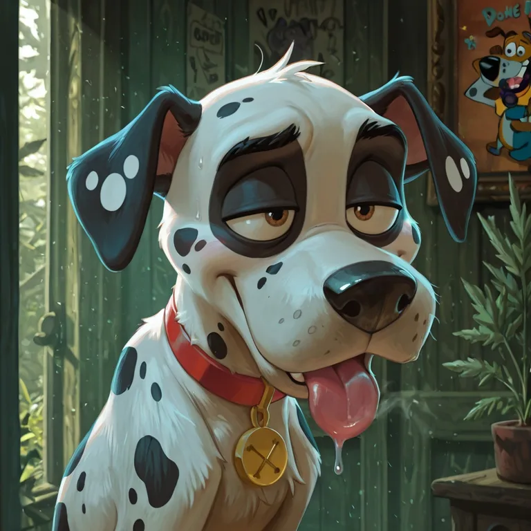 Courage the Cowardly Dog Furry Artwork
