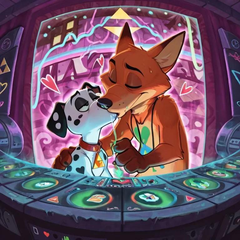 Courage the Cowardly Dog: Neon Rainbow Adventure