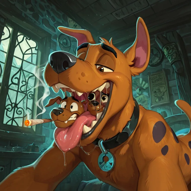 Courage the Cowardly Dog Being Eaten Alive