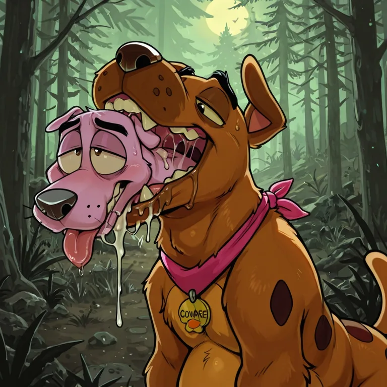 Courage the Cowardly Dog Stoned Nude Scene