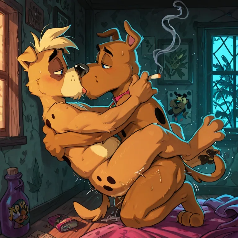 Courage the Cowardly Dog Stoned and Seductive