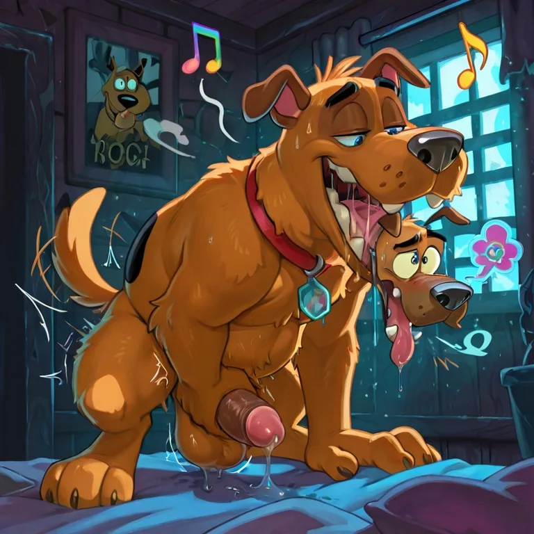 Courage the Cowardly Dog Nude Scene, Rainbow Effects