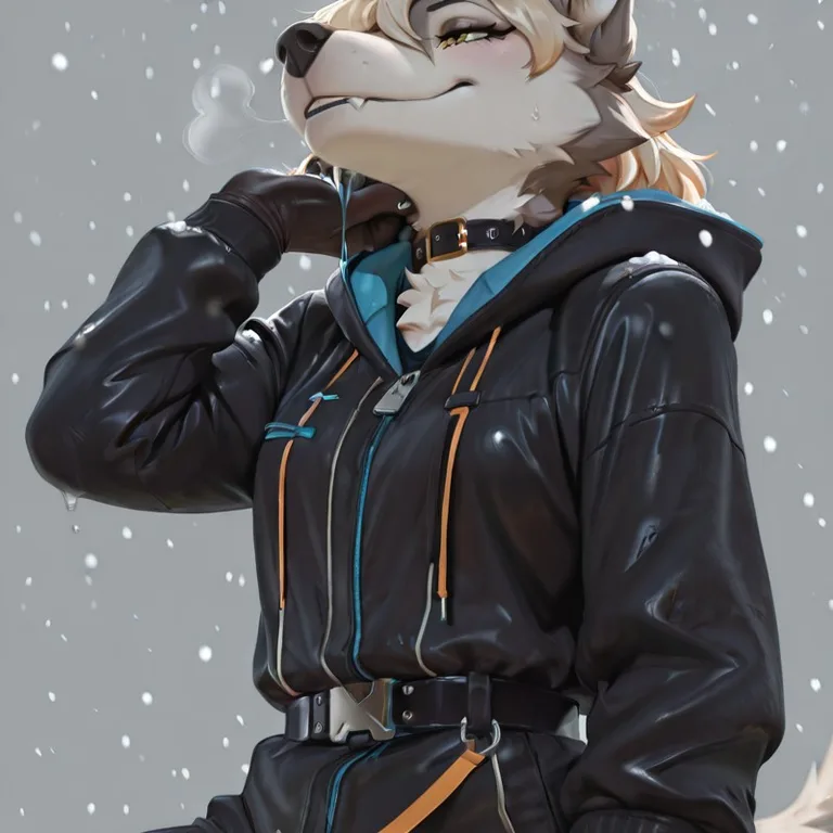 Snow Blonde Wolf Sniper and Black-Haired Witch Brother