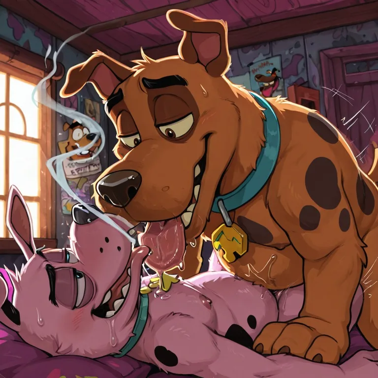 Courage the Cowardly Dog Furry Art